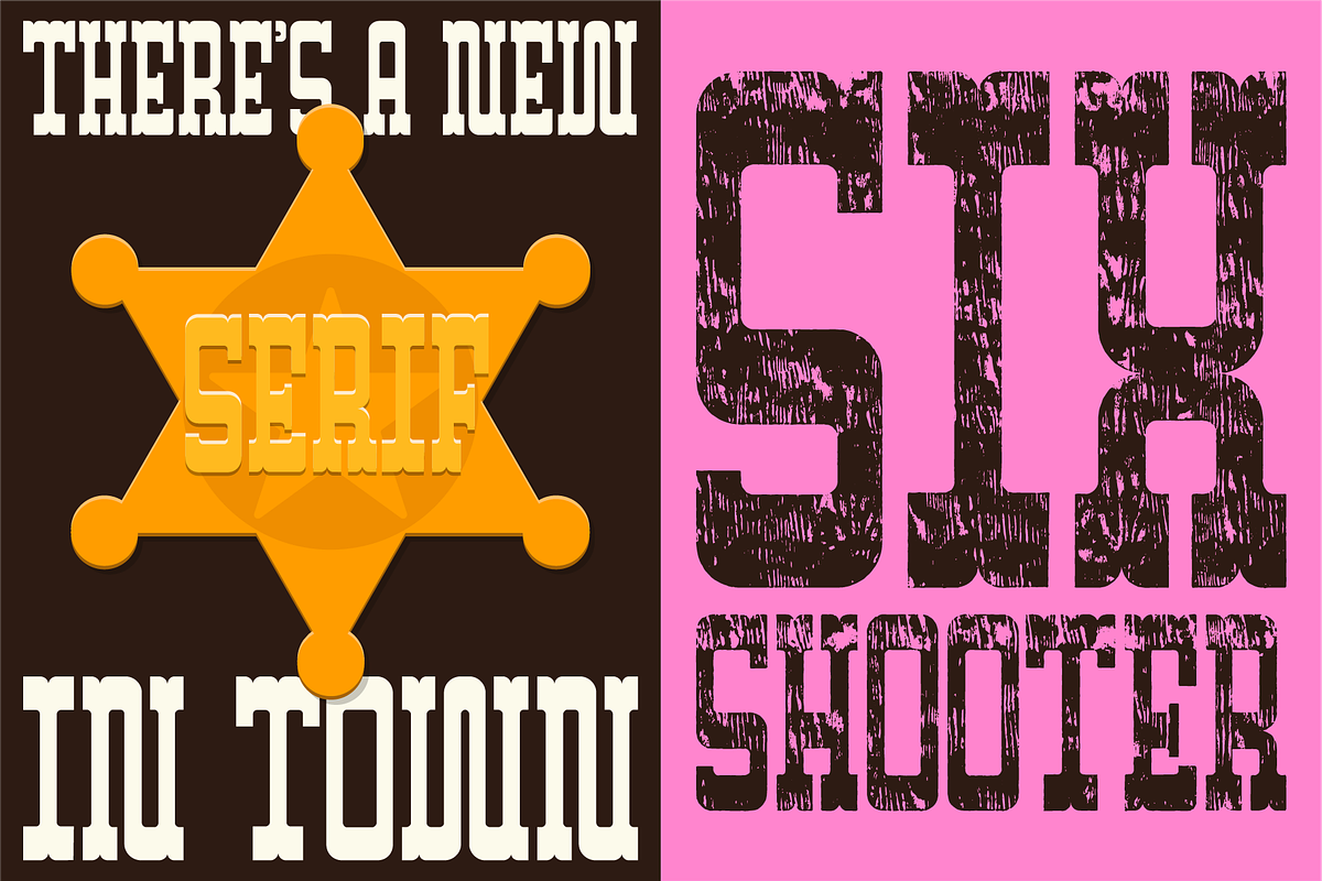 BANDITS - Western Slab Serif, a Slab Serif Font by JackType (Photo 7 of 11)