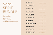 Sans Serif Bundle, a Sans Serif Font by Larin Type Co. (Thumbnail 2 of 12)