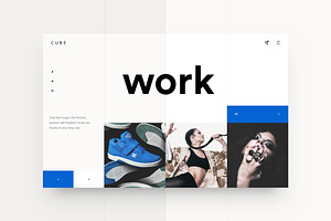 Cube — Photography Landing Page, a Landing Page Template by artemmashirov