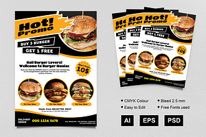 Fast Food Flyer Design