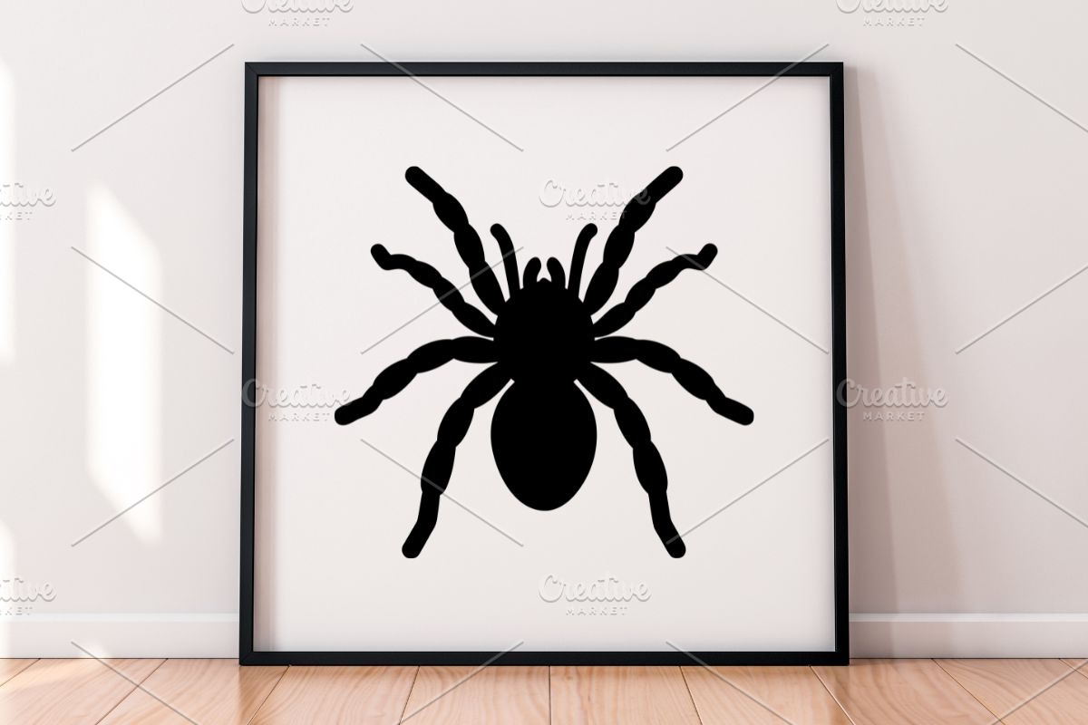 Tarantula Silhouette SVG, an Animal Illustration by newminddesign (Photo 9 of 10)