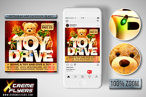 Toy Drive Flyer Template