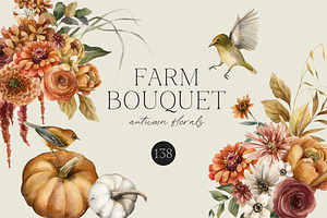 Farm Bouquet - Autumn Florals