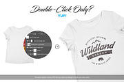 Apparel Mockups + Hero Headers, a Shirt Mockup by Graphic Xtreme (Thumbnail 5 of 9)