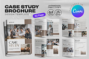 Case Study Brochure Canva Template 3, a Brochure Template by Miyaji75 (Thumbnail 1 of 10)