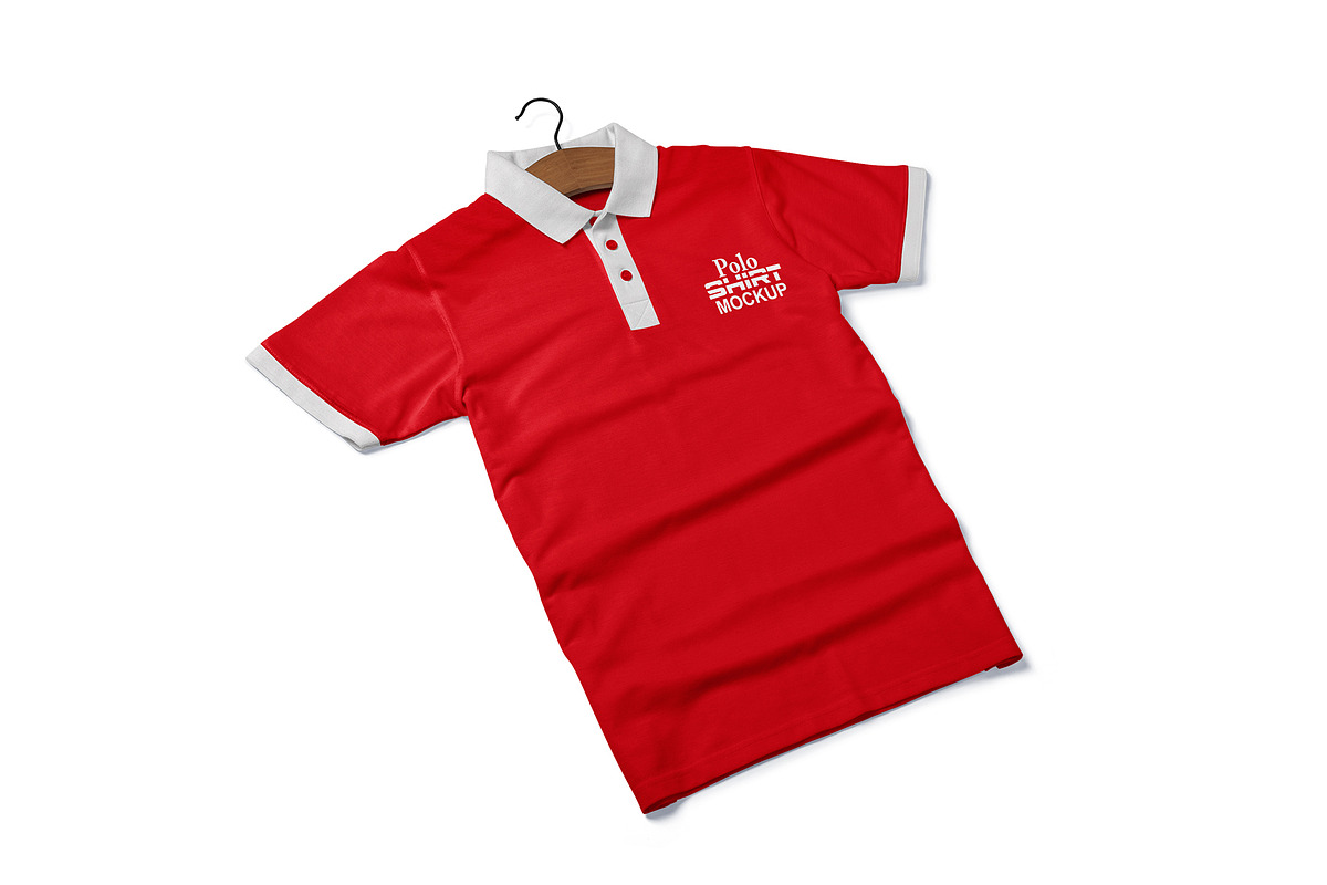 Polo T-Shirt Mockup, a Shirt Mockup by mockupbuys (Photo 52 of 52)
