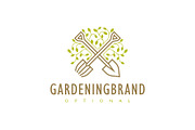 Sustainable Gardening Custom Logo, a Branding & Logo Template by ARTE MIGUEL (Thumbnail 1 of 3)