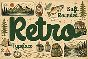 Cedar Valley - National Park Font, a Script Font by HipFonts (Thumbnail 9 of 10)