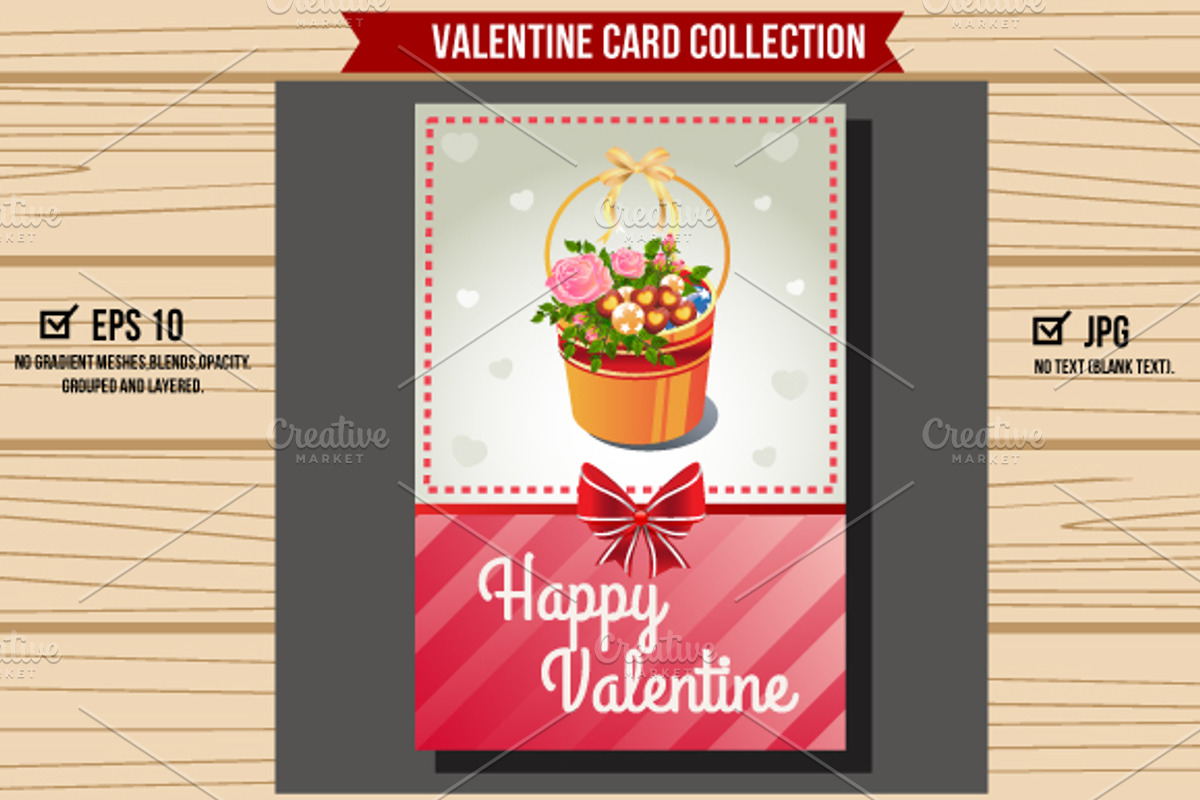 Six Valentine Card, a Card Template by Propylparaben (Photo 4 of 7)