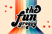 Retro Stitch - Retro Font, a Slab Serif Font by Densu Creative (Thumbnail 4 of 7)