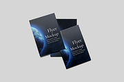 flyer Mockup, a Books & Magazine Mockup by NyakBiett (Thumbnail 4 of 5)