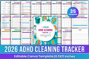 2026 All-in-One Canva Planner Bundle, a Stationery Template by Mustafiz (Thumbnail 9 of 15)