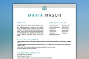 Restaurant Resume Server Resume, a Resume Template by Scribbled Napkin Design (Thumbnail 1 of 3)
