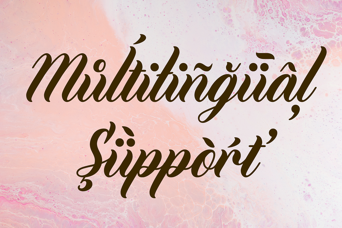 Sweetener, a Script Font by Cyanotype (Photo 17 of 20)