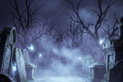 Halloween Theme Social Background, a Background Graphic by Image for Sale (Thumbnail 2 of 3)