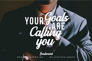 Boulevard - Modern Lettering, a Script Font by Anatadesign (Thumbnail 6 of 10)
