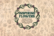 Inspiring Flowers, a Decorative Illustration by Ink Stories (Thumbnail 1 of 21)