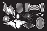 100+ Abstract Vector Shapes, a Background Graphic by Vanzyst (Thumbnail 2 of 17)
