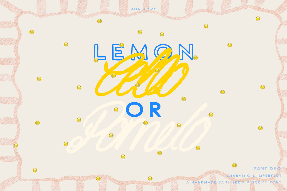 Ruban Soyeux Script & Sans Font Duo, a Handwritten Font by ana & yvy (Photo 16 of 32)