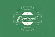 Bombyes Shigter Bold Brush Font, a Script Font by stylishtype.co (Thumbnail 6 of 20)