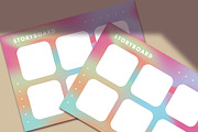 Basic Storyboard with Multi Coloured, a Templates & Theme by wavebreak (Thumbnail 2 of 2)