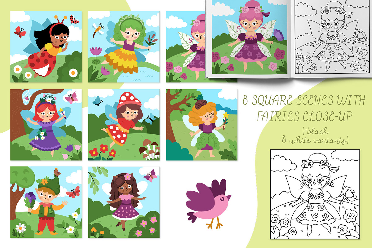 Fairyland clipart, patterns, designs, an Object Graphic by Lexi Claus (Photo 4 of 9)