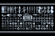 Retro Futuristic Dither Graphic, an Object Graphic by BonkiStudio (Thumbnail 1 of 6)