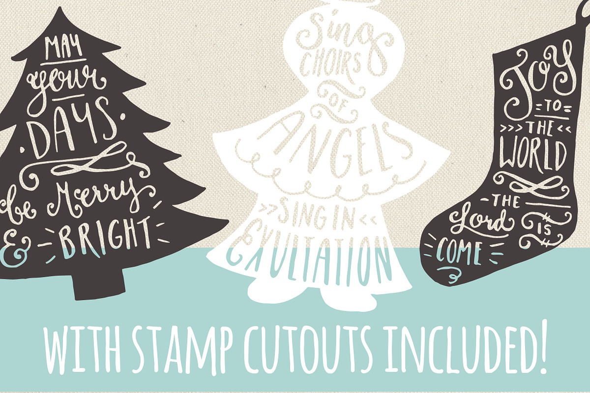 Christmas Clipart + Vectors! (Set 7) preview 3