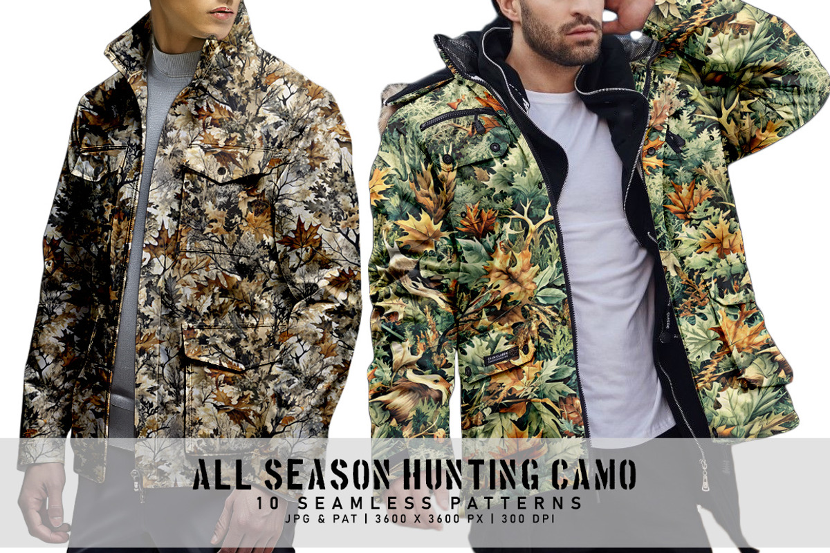 All Season Hunting Camo, a Pattern Graphic by Digital Art Creations (Photo 6 of 6)