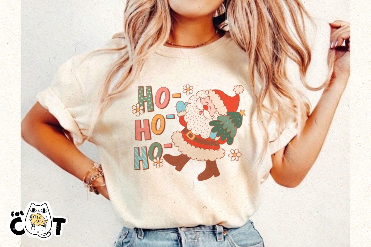 Groovy Christmas Sublimation Bundle, an Object Graphic by FatCat_Design (Photo 3 of 7)