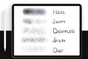 10 Inking brushes for Procreate, a Brush Add-On by Ale Estrada (Thumbnail 4 of 4)