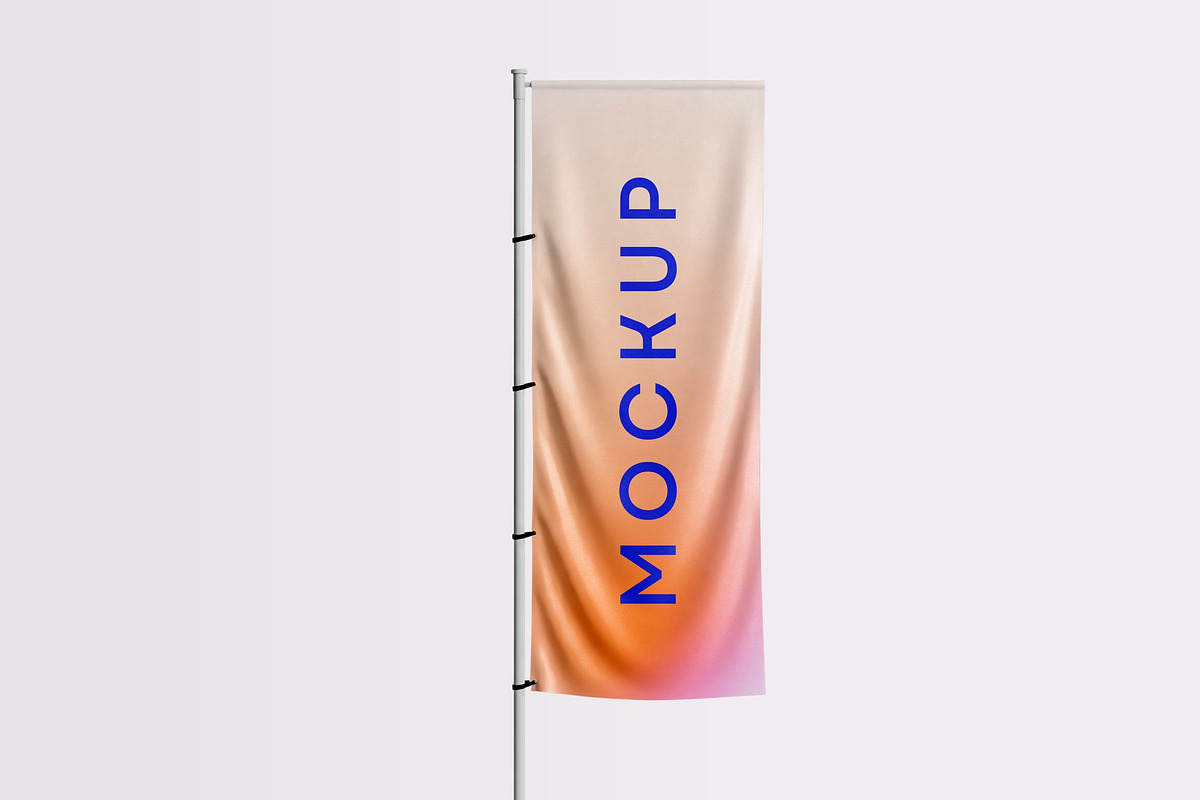 Flags & Street Ads Mockup Bundle, an Advertising Mockup by dpi (Photo 3 of 10)