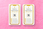 Phone Esthetician Business Card, a Business Card Template by artbart (Thumbnail 3 of 9)