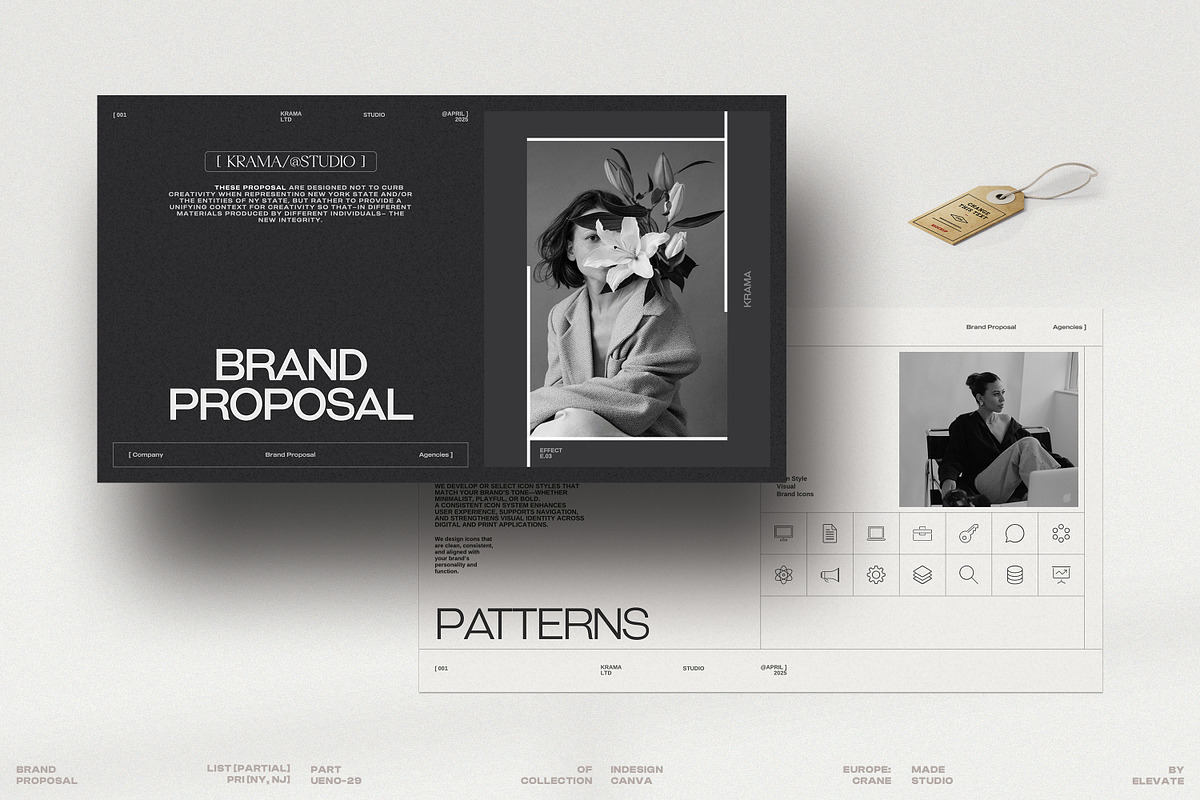Brand Proposal Template, a Presentation Template by Studio Elevate (Photo 8 of 13)