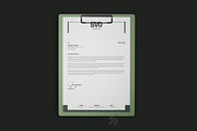 Professional Company Letterhead, a Stationery Template by AyshaCanvas (Thumbnail 3 of 3)
