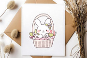 Happy Easter Clip Art. Sticker, PNG, an Object Illustration by KENO Mascots (Thumbnail 6 of 8)