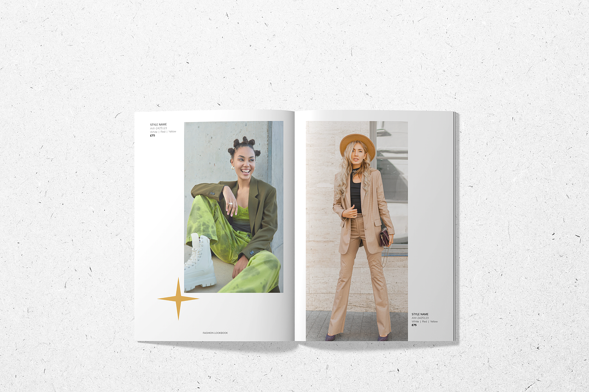 JOYE Fashion Lookbook, a Magazine Template by SonaGeciova (Photo 11 of 19)