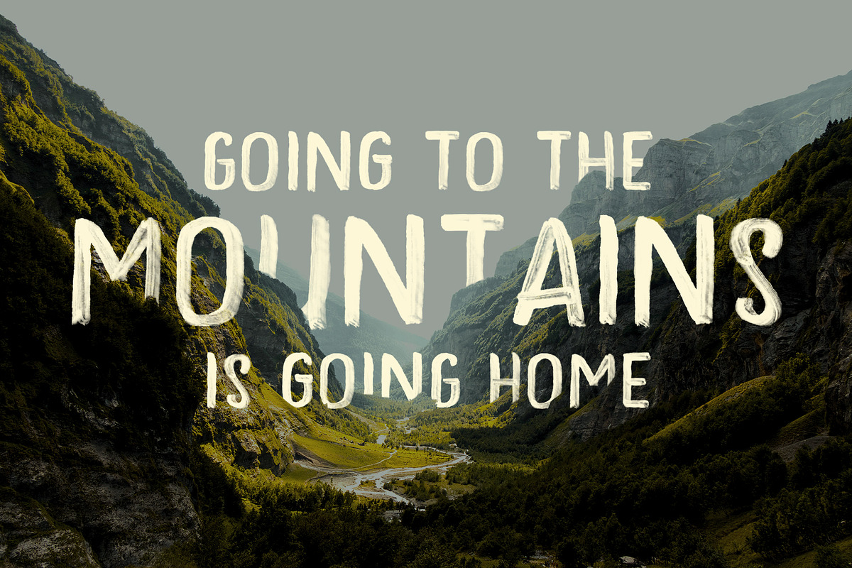 Traverse - Hand Drawn Font SVG + OTF, a Font by Surplus Type Co (Photo 4 of 7)