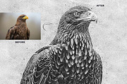 Stipple Ink Artist FX Ps Action, an Action Add-On by Studio Retouch (Thumbnail 7 of 12)