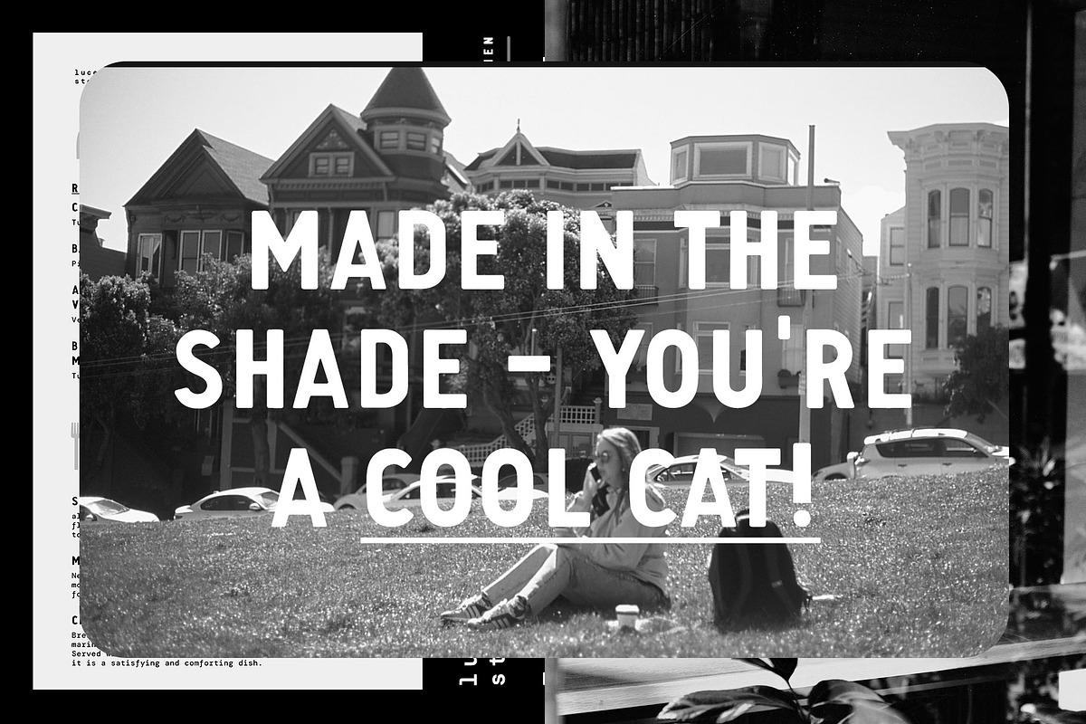 Rosemary - Vintage San Serif, a Sans Serif Font by Rough Patch Studio (Photo 5 of 7)