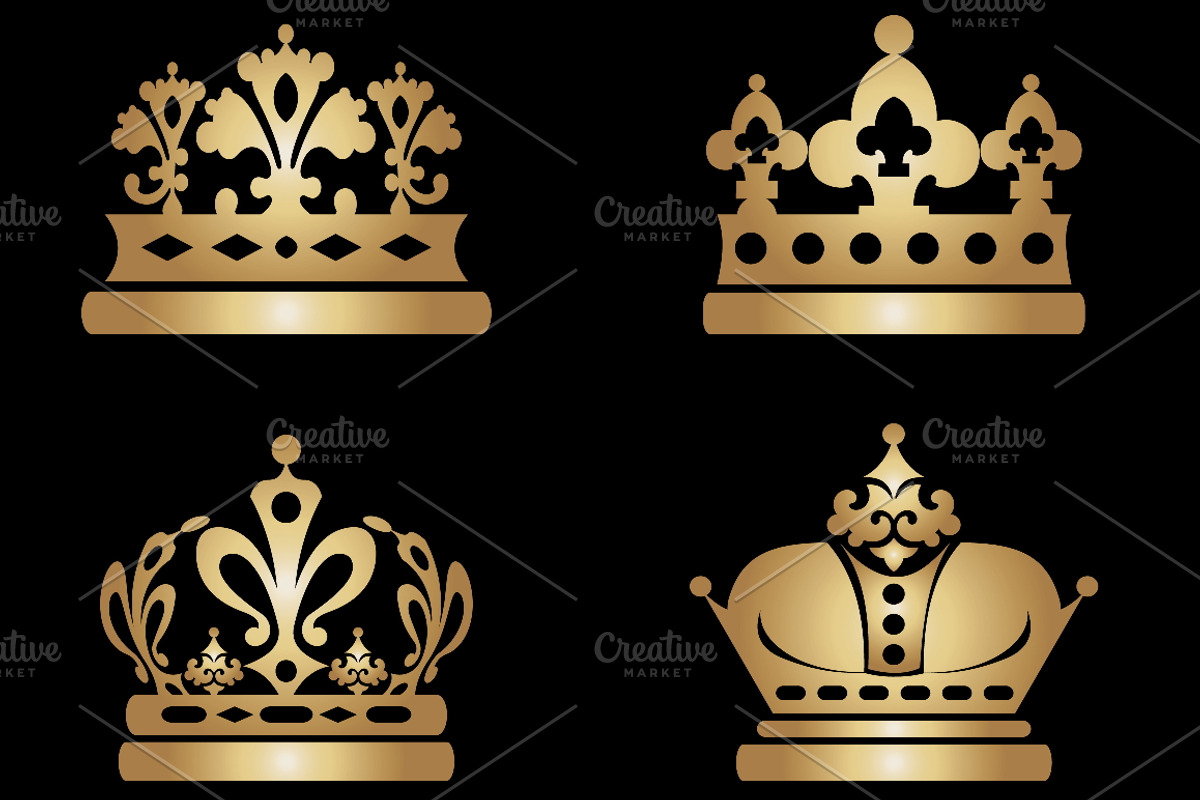 Crown icons, an Icon by kio (Photo 4 of 5)