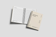 Notebook Mockup, a Books & Magazine Mockup by seramoe (Thumbnail 4 of 6)