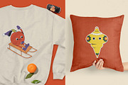 Winter Characters Illustration set, a Seasonal Illustration by marmarina (Thumbnail 10 of 12)