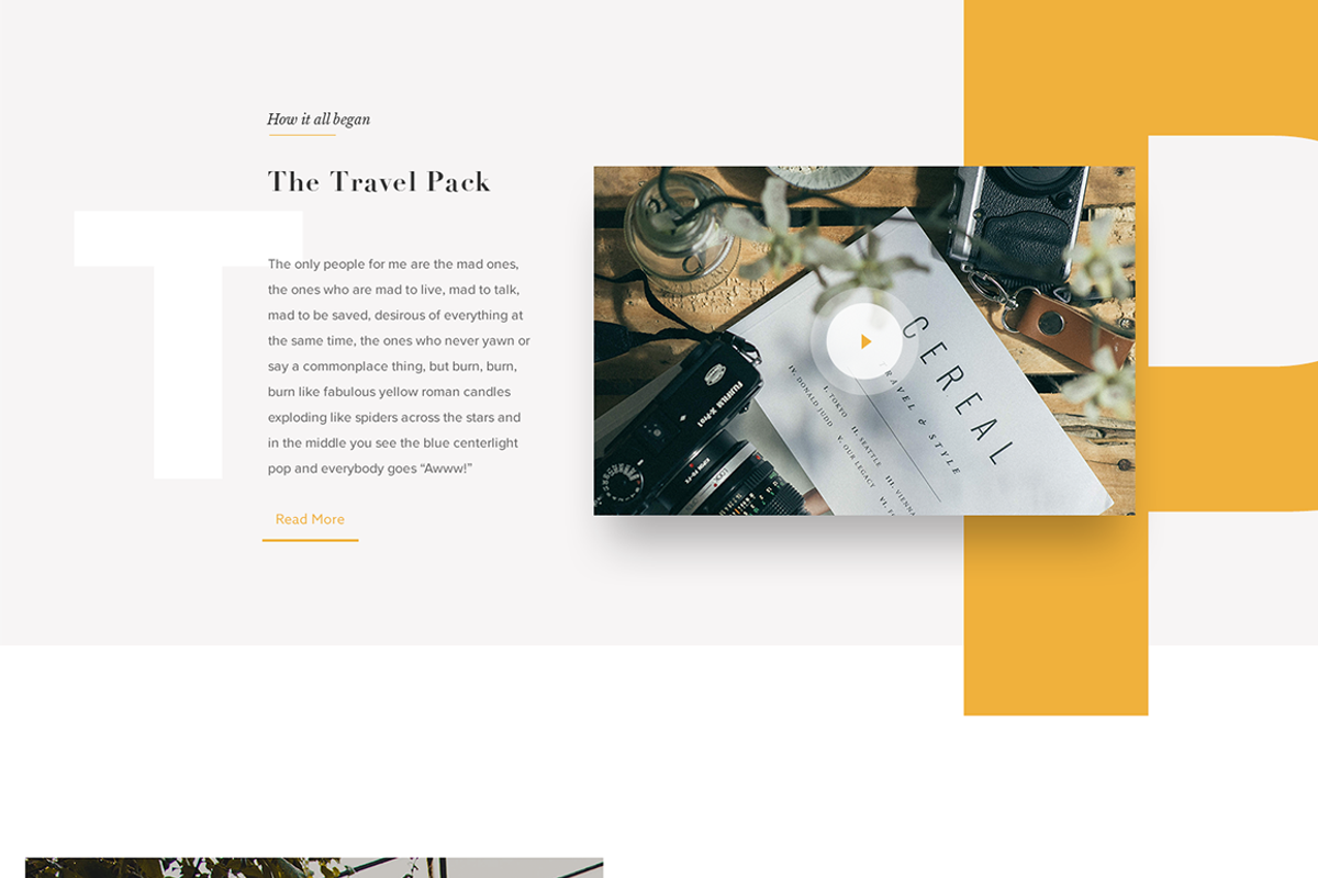 Travel Site, a Landing Page Template by tom-rich (Photo 4 of 5)