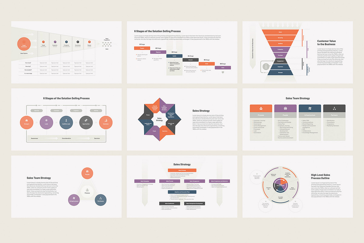 Sales Strategy PowerPoint Templates, a Presentation Template by HiSlide.io (Photo 2 of 5)