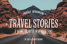 Travel Stories Font Duo