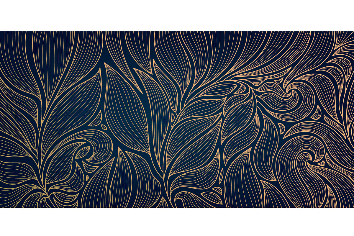 Art Deco Leaves Patterns, a Pattern Graphic by Marylia (Photo 6 of 13)