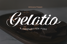Gelatio - Script Font