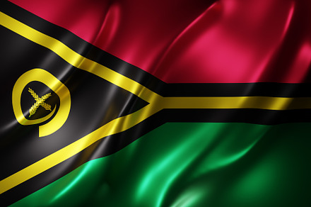 Vanuatu 3d flag