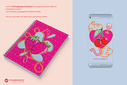 Strawberries & Cherries Graphics Set, a Graphic by Youandigraphics (Thumbnail 7 of 15)